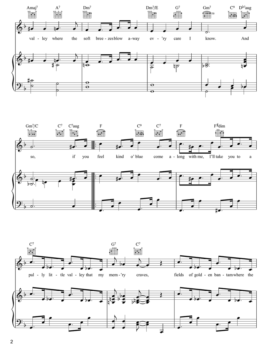 Corn Silk Guitar scores gallery preview page 2