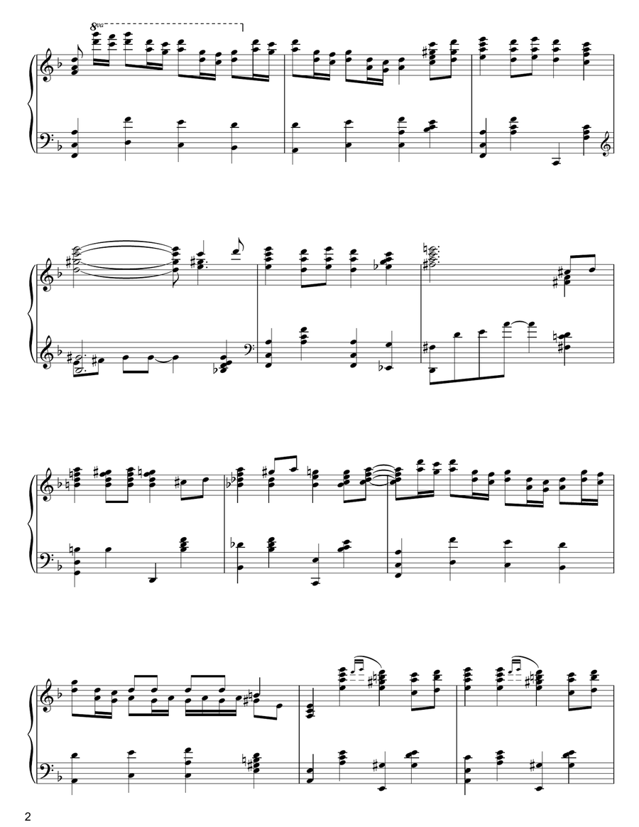 Limehouse (from The London Suite) Piano Solo scores gallery preview page 2