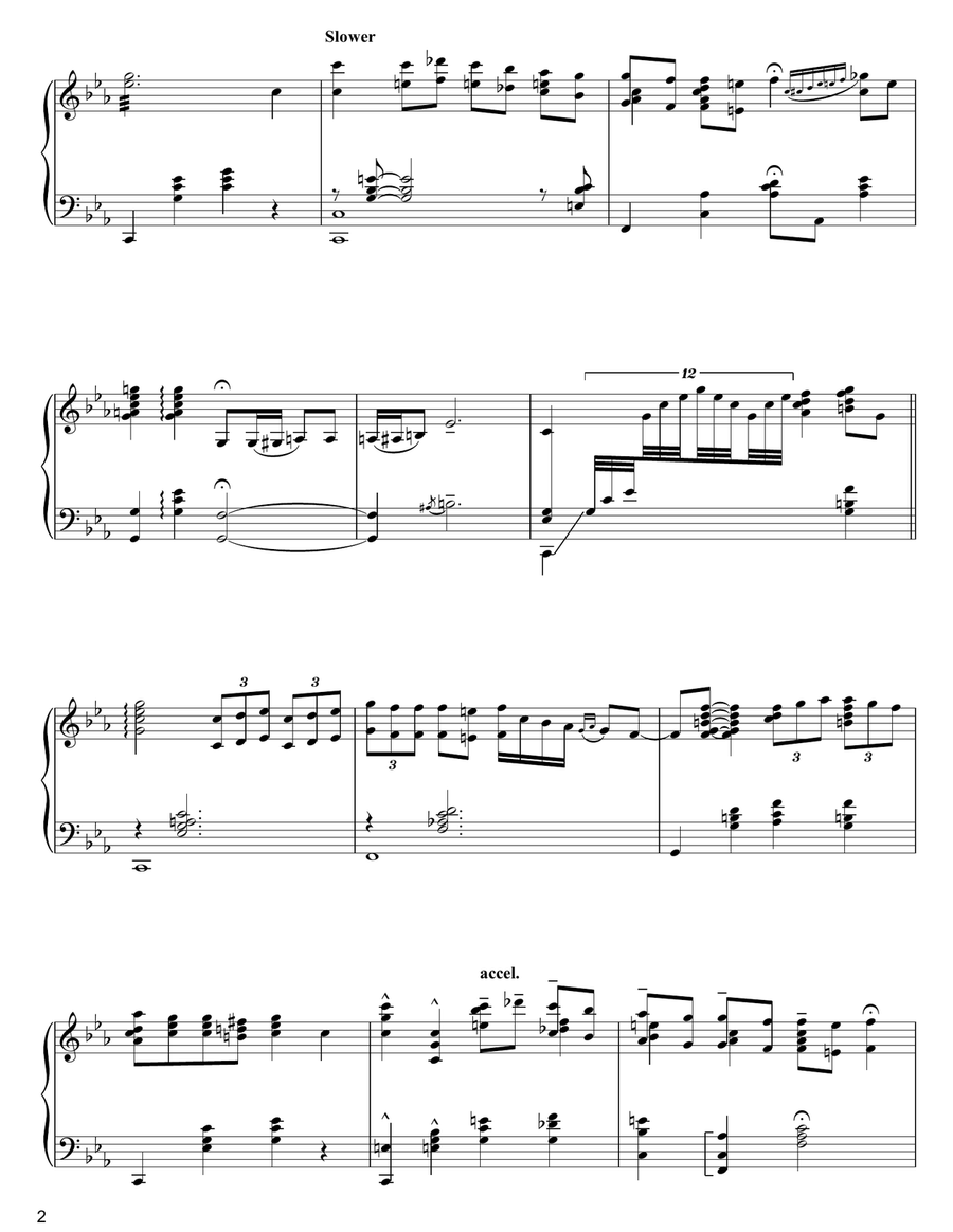 Whitechapel (from The London Suite) Piano Solo scores gallery preview page 2