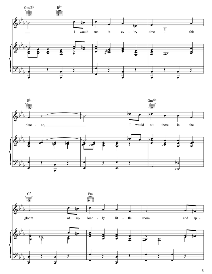 If I Had A Talking Picture Of You Guitar scores gallery preview page 3