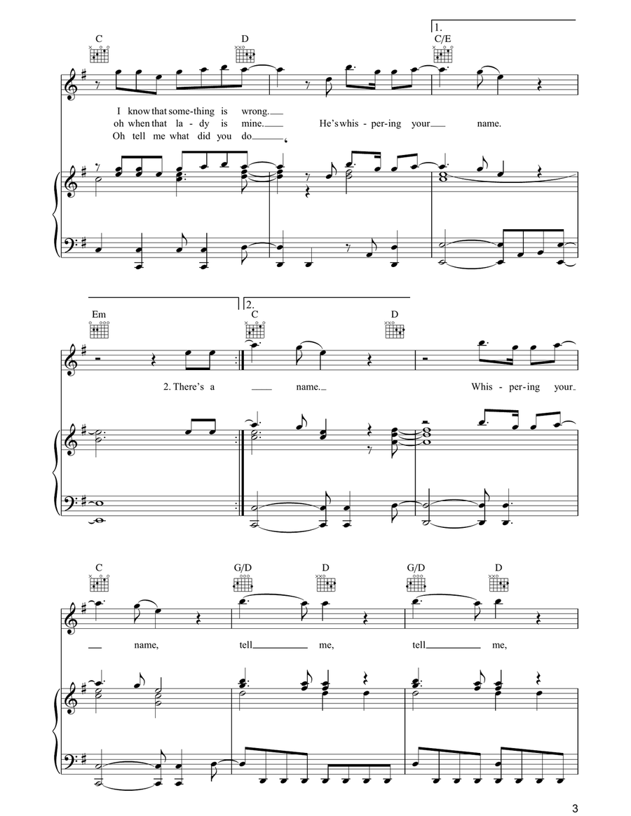 Man On The Line Man On The Line Acoustic Guitar scores gallery preview page 3