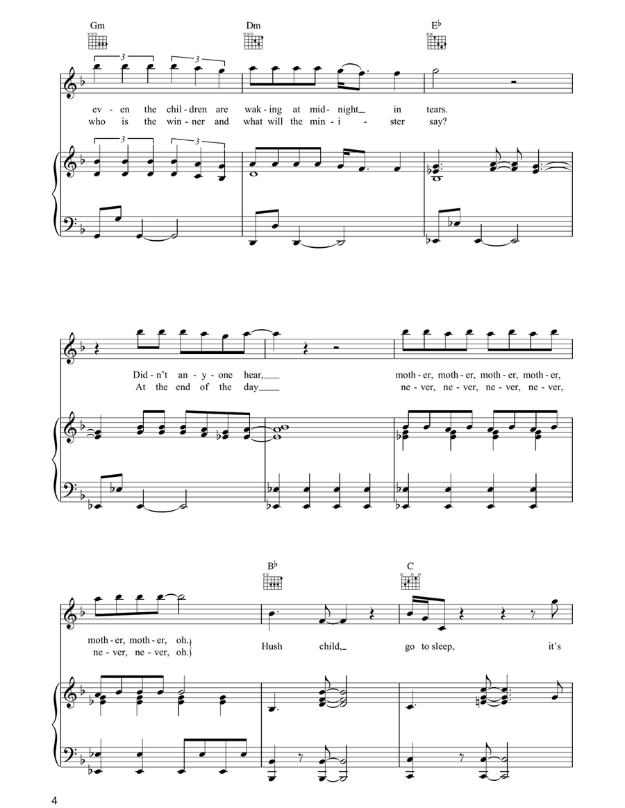 The Sound Of A Gun The Sound Of A Gun Acoustic Guitar scores gallery preview page 4