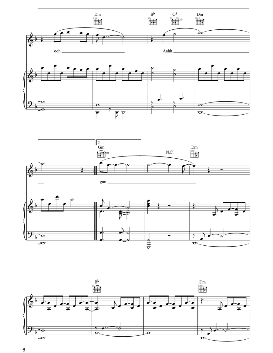 The Sound Of A Gun The Sound Of A Gun Acoustic Guitar scores gallery preview page 6