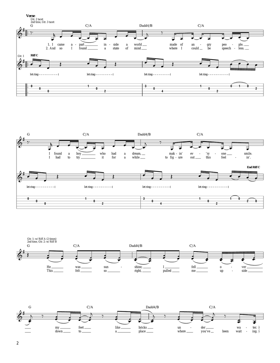 Oxygen Acoustic Guitar scores gallery preview page 2