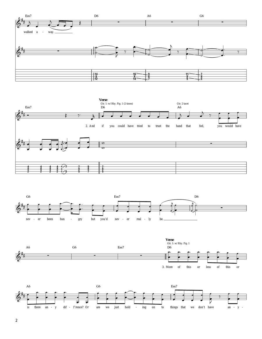 If I Had Eyes If I Had Eyes Acoustic Guitar scores gallery preview page 2