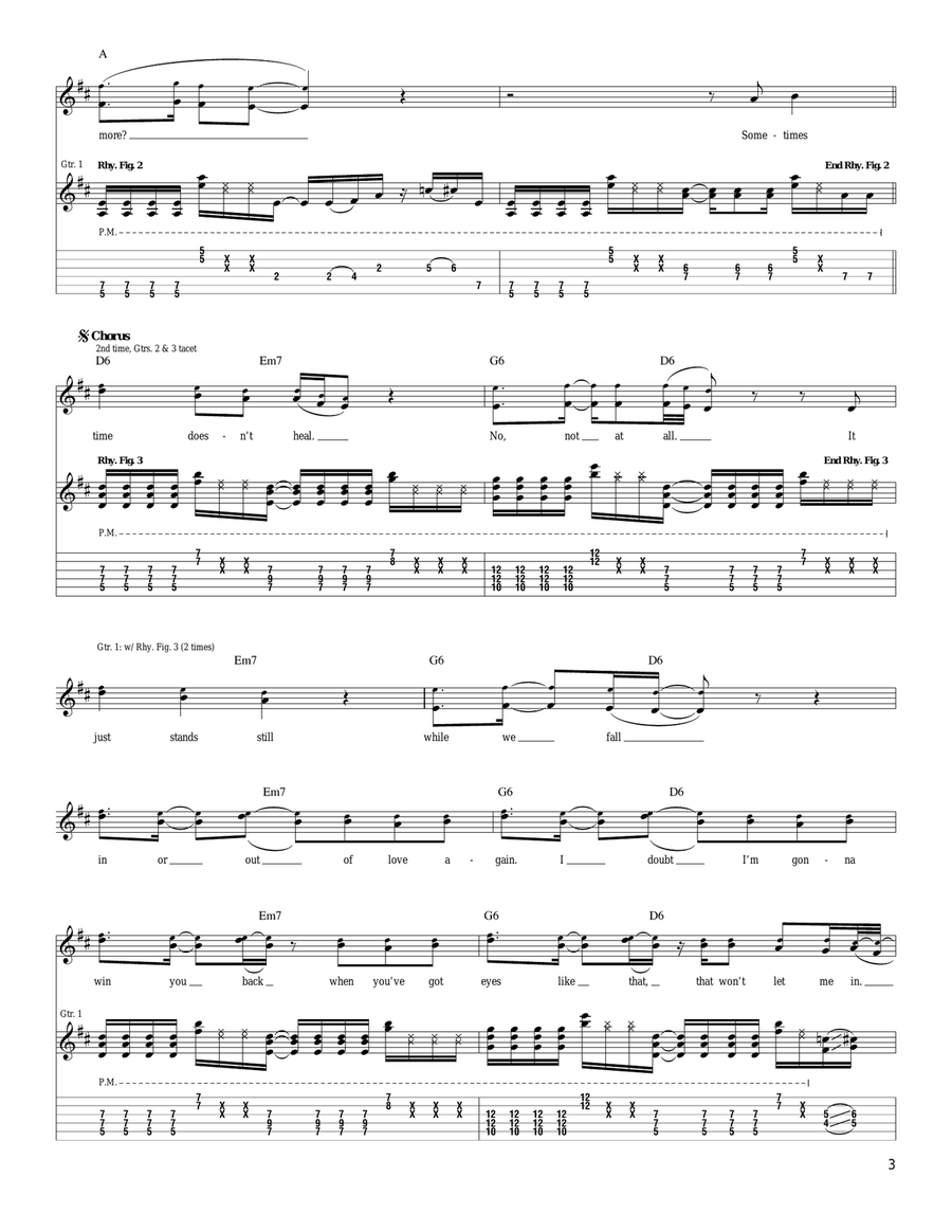 If I Had Eyes If I Had Eyes Acoustic Guitar scores gallery preview page 3