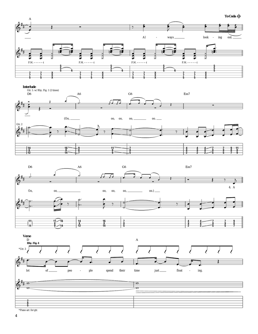 If I Had Eyes If I Had Eyes Acoustic Guitar scores gallery preview page 4