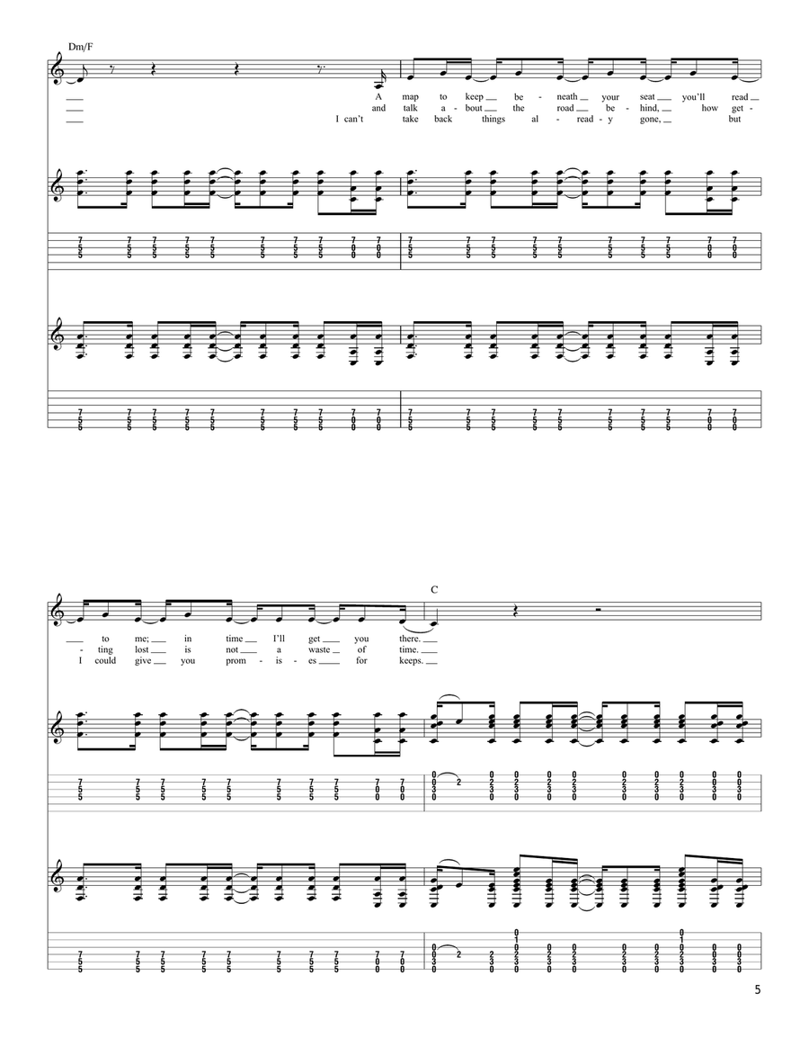 What You Thought You Need Acoustic Guitar scores gallery preview page 5