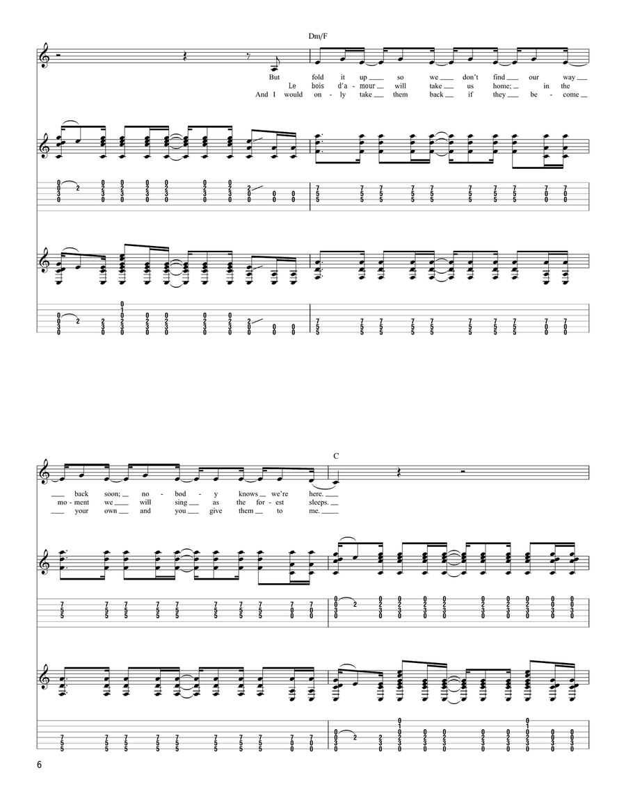 What You Thought You Need Acoustic Guitar scores gallery preview page 6