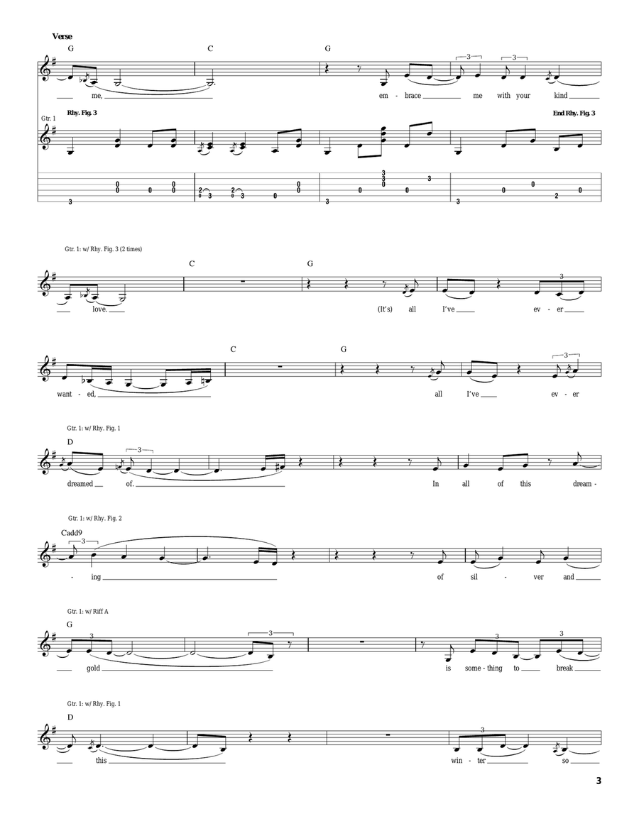 Crying Over Crying Over Acoustic Guitar scores gallery preview page 3