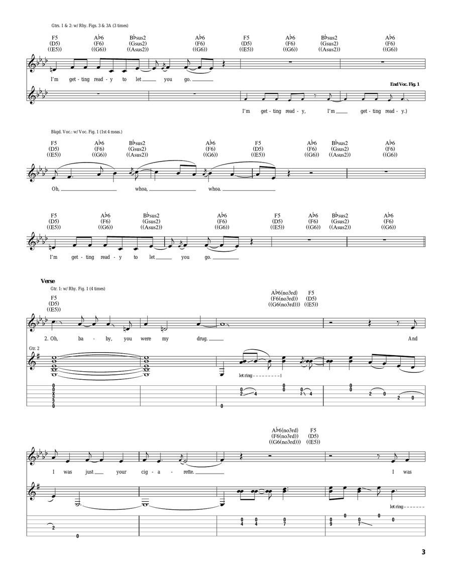 Getting Ready Getting Ready Acoustic Guitar scores gallery preview page 3