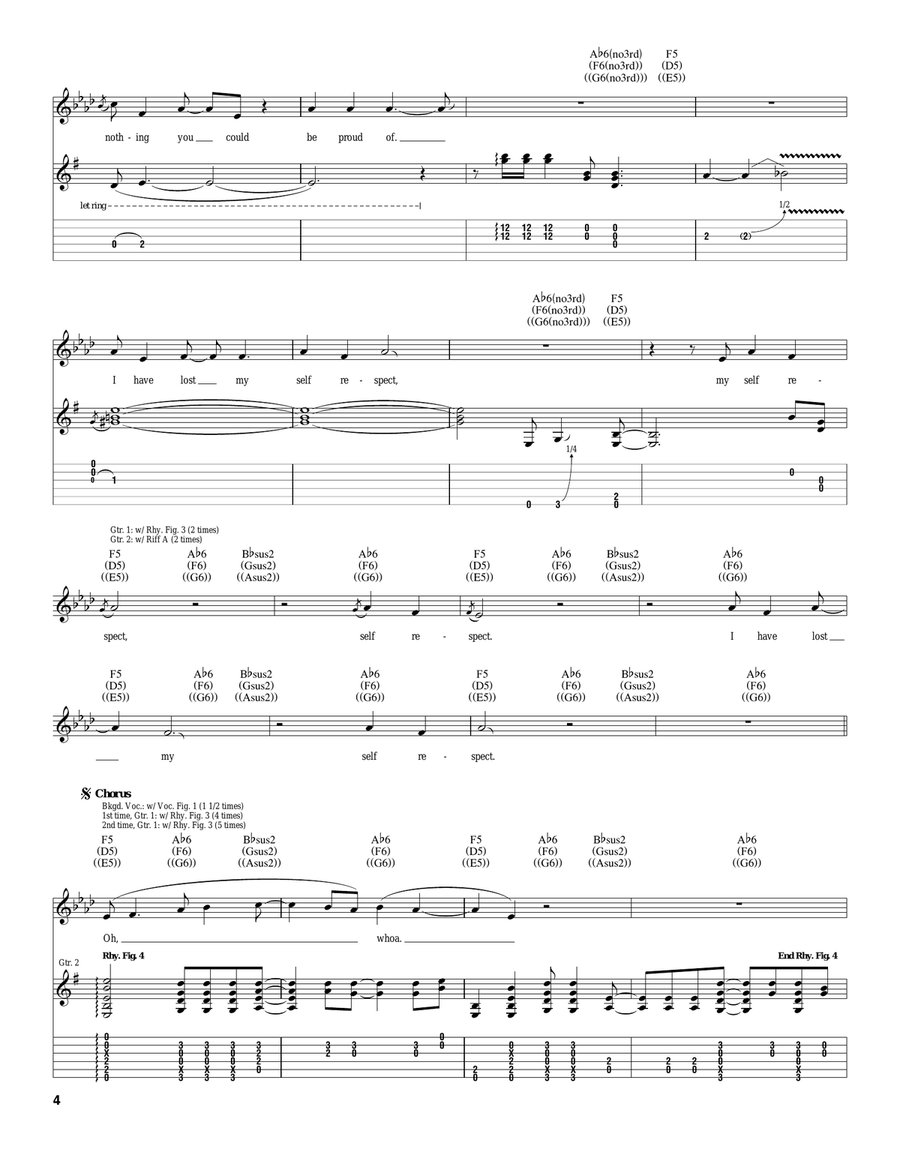 Getting Ready Getting Ready Acoustic Guitar scores gallery preview page 4