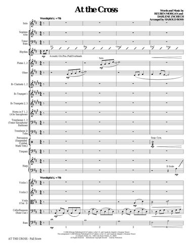 At The Cross - Full Score