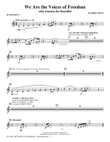 We Are The Voices Of Freedom - Trumpet 2