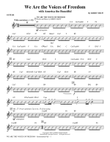 We Are The Voices Of Freedom - Guitar