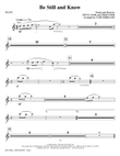 Be Still And Know - Oboe