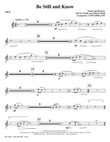 Be Still And Know - Bb Clarinet 1 & 2