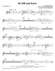 Be Still And Know - Percussion