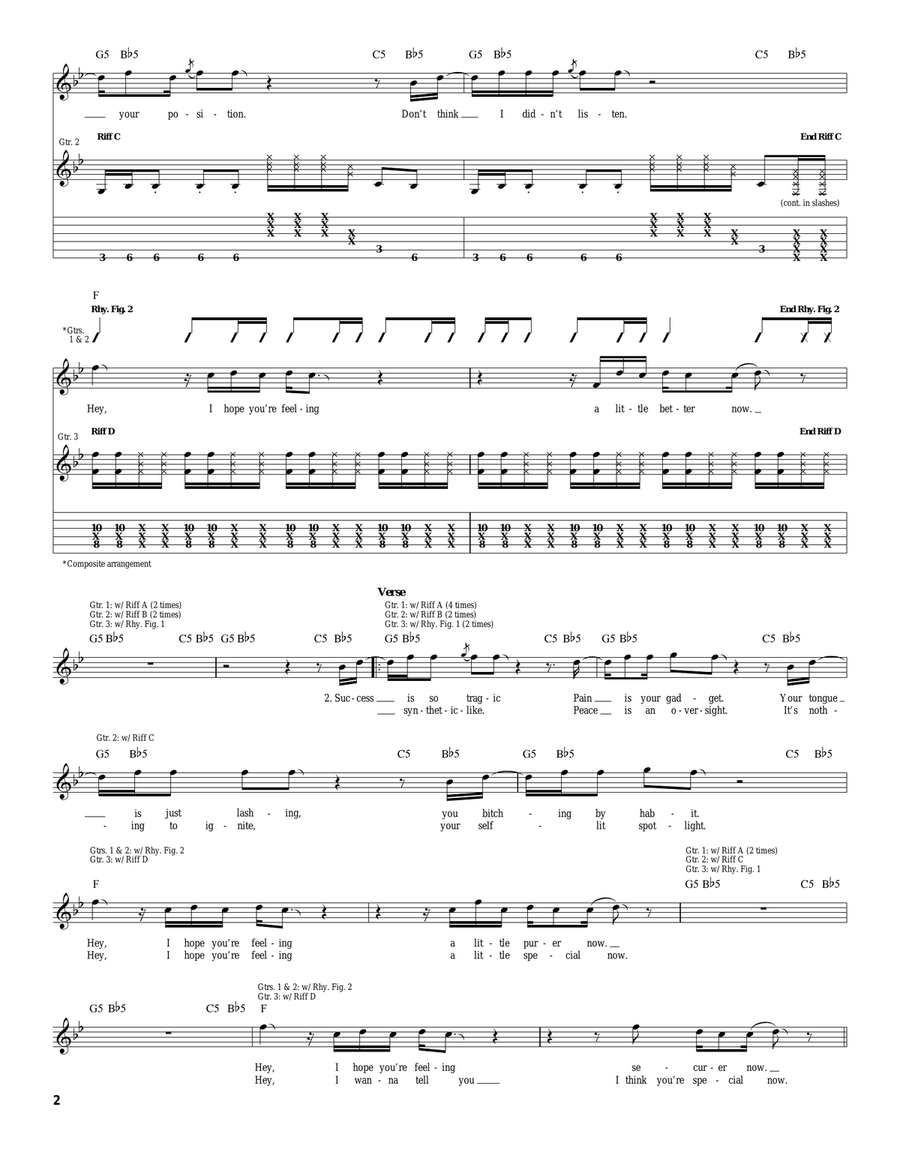 Smashing Young Man Smashing Young Man Acoustic Guitar scores gallery preview page 2