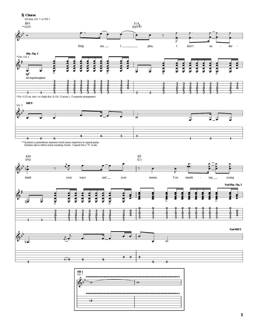 Smashing Young Man Smashing Young Man Acoustic Guitar scores gallery preview page 3
