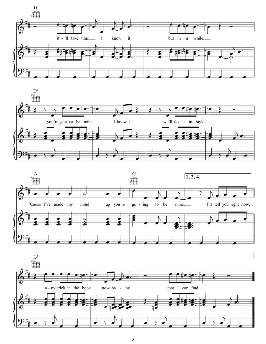 Sunshine Superman Sunshine Superman Piano, Vocal, Guitar scores gallery preview page 2
