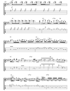 Tattoo'd Lady Electric Guitar scores gallery preview page 4