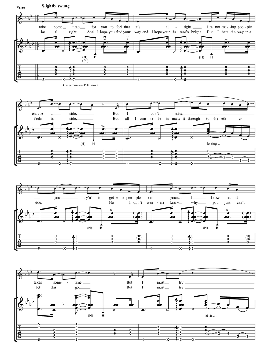 Feels Like Home Feels Like Home Acoustic Guitar scores gallery preview page 2