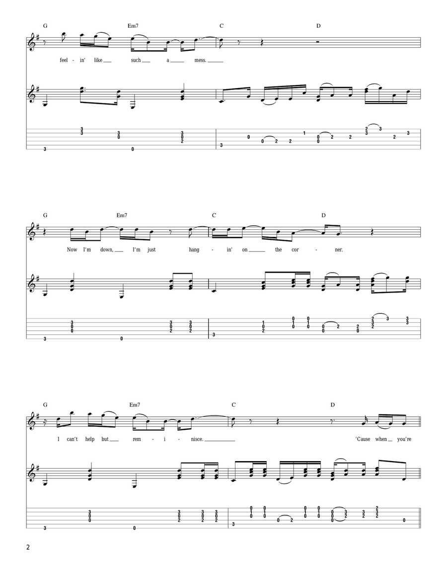 Colors Colors Acoustic Guitar scores gallery preview page 2
