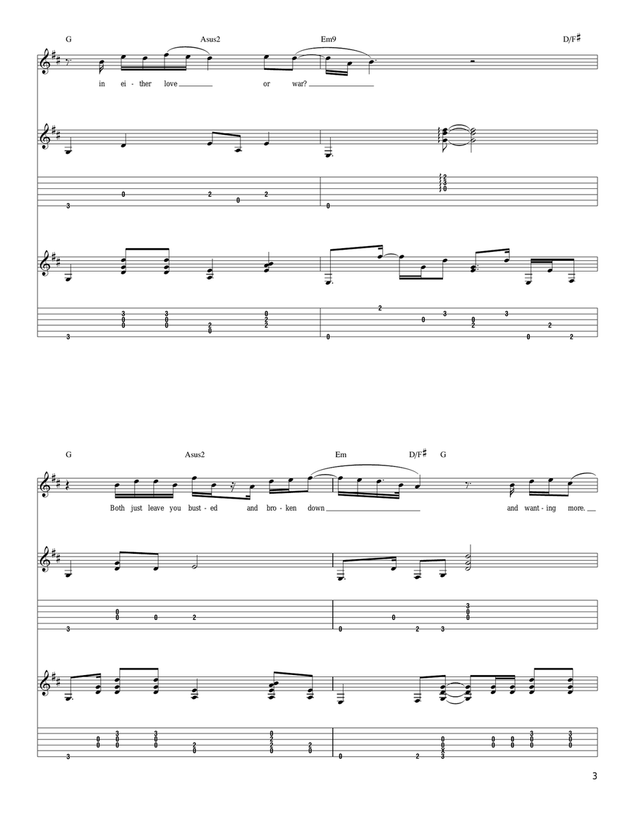 Seen It All Before Seen It All Before Acoustic Guitar scores gallery preview page 3