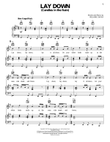 Lay Down (Candles In The Rain)