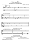 Celebrate Him (Medley) - Percussion 1 & 2