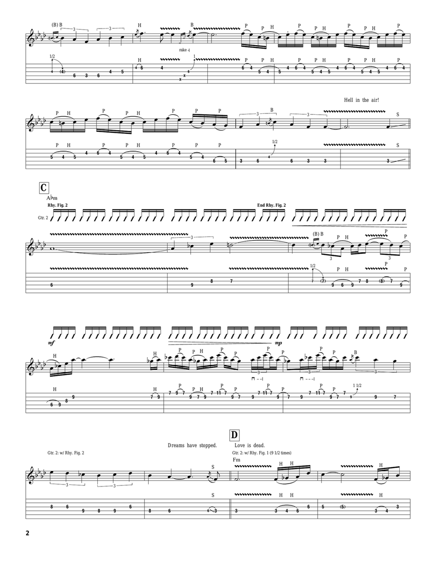 The Power Of Bombos The Power Of Bombos Acoustic Guitar scores gallery preview page 2