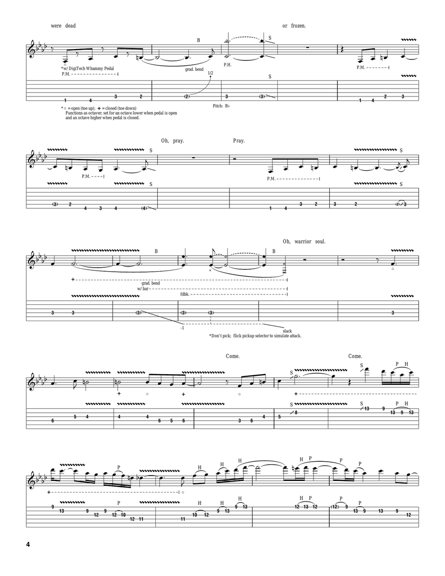 The Power Of Bombos The Power Of Bombos Acoustic Guitar scores gallery preview page 4