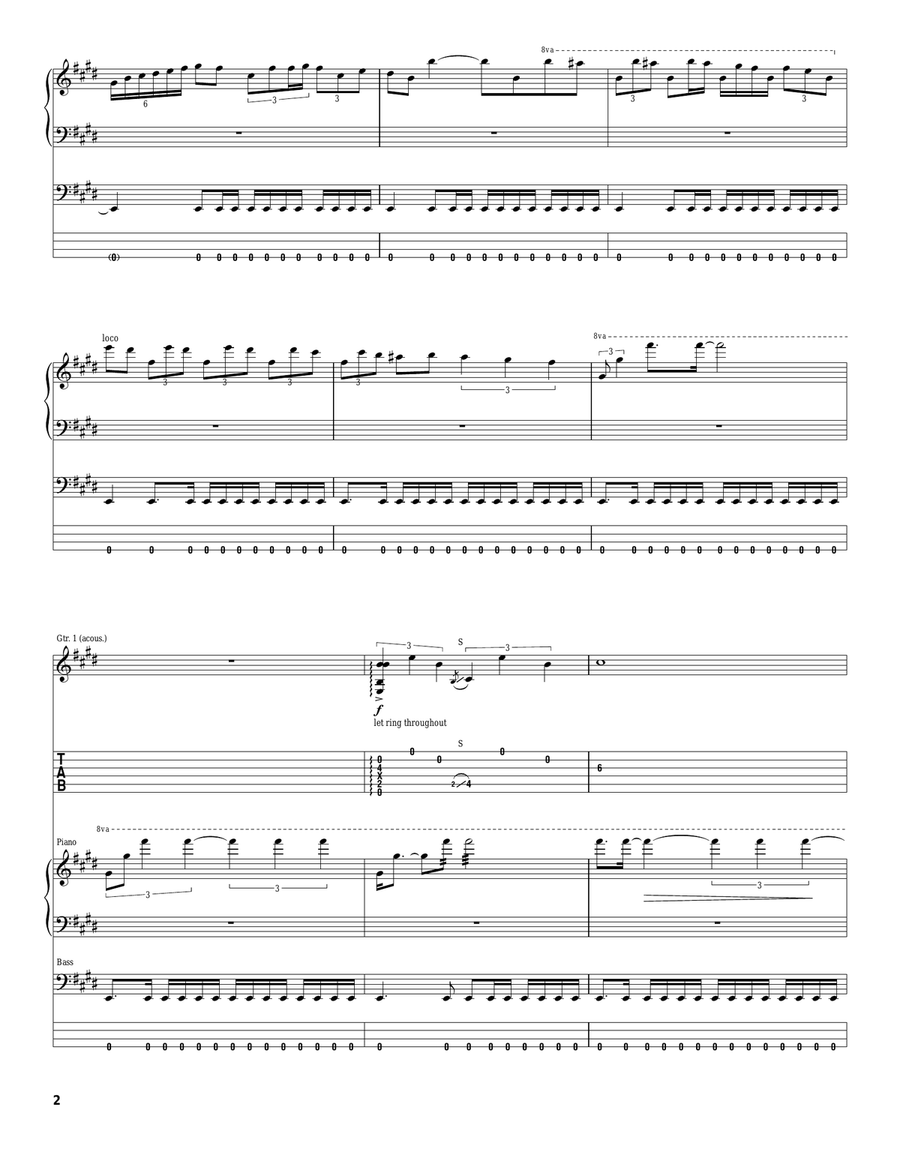 Devil's Food Devil's Food Acoustic Guitar scores gallery preview page 2