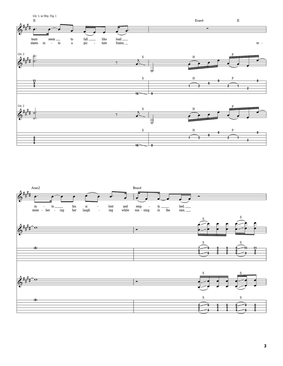 Light Of The Moon Light Of The Moon Acoustic Guitar scores gallery preview page 3