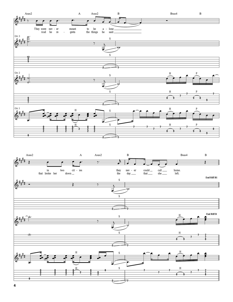 Light Of The Moon Light Of The Moon Acoustic Guitar scores gallery preview page 4