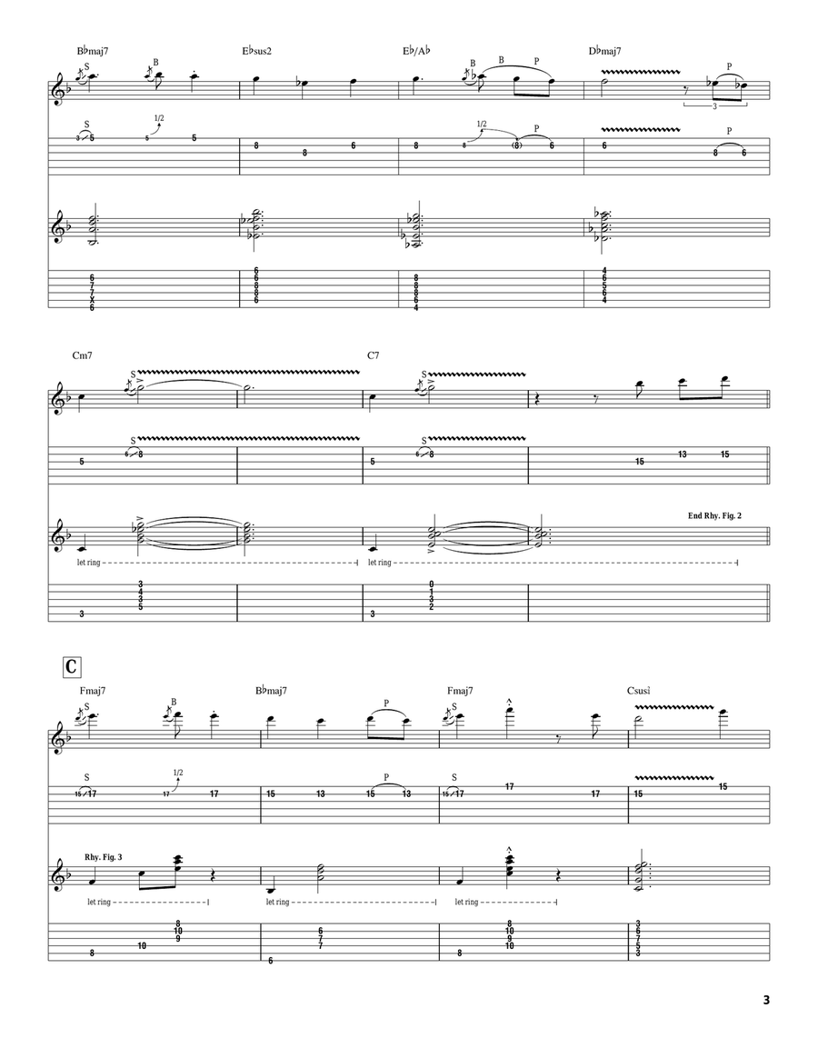 Being With You (In Paris) Acoustic Guitar scores gallery preview page 3