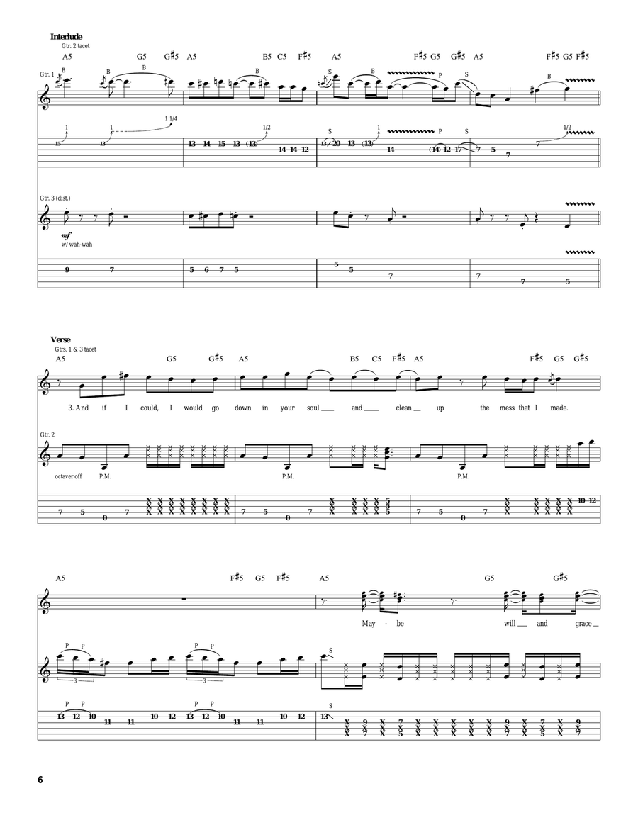 Firewall Firewall Acoustic Guitar scores gallery preview page 6