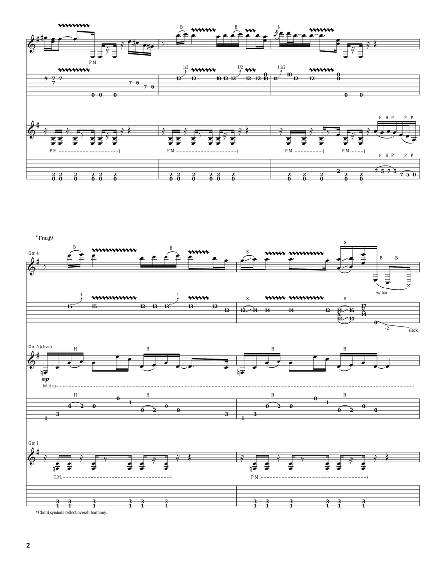 Midway Creatures Midway Creatures Acoustic Guitar scores gallery preview page 2