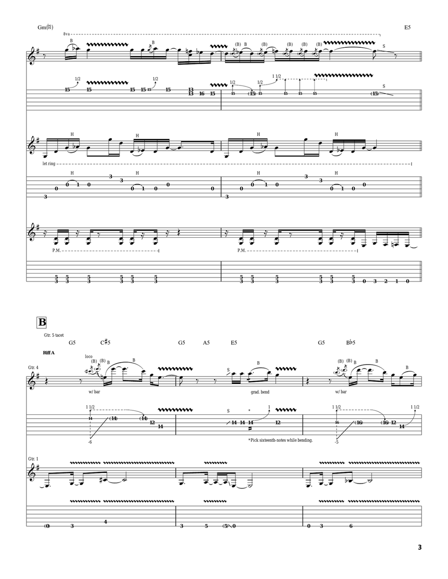Midway Creatures Midway Creatures Acoustic Guitar scores gallery preview page 3