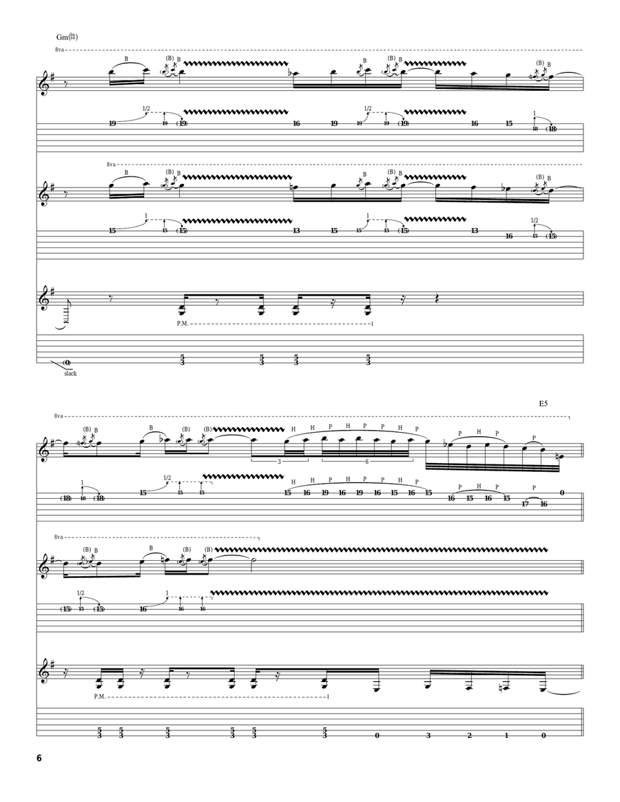 Midway Creatures Midway Creatures Acoustic Guitar scores gallery preview page 6