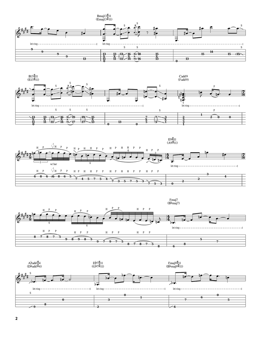 Under It All Under It All Acoustic Guitar scores gallery preview page 2