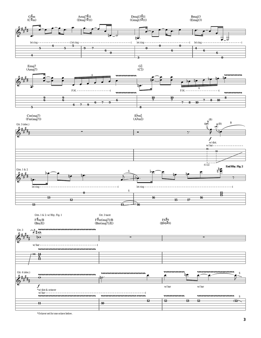 Under It All Under It All Acoustic Guitar scores gallery preview page 3