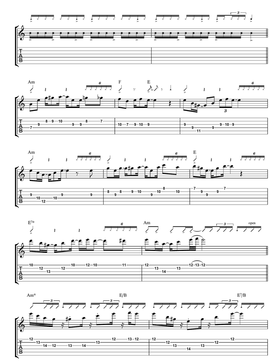 Diablo Rojo Diablo Rojo Acoustic Guitar scores gallery preview page 5