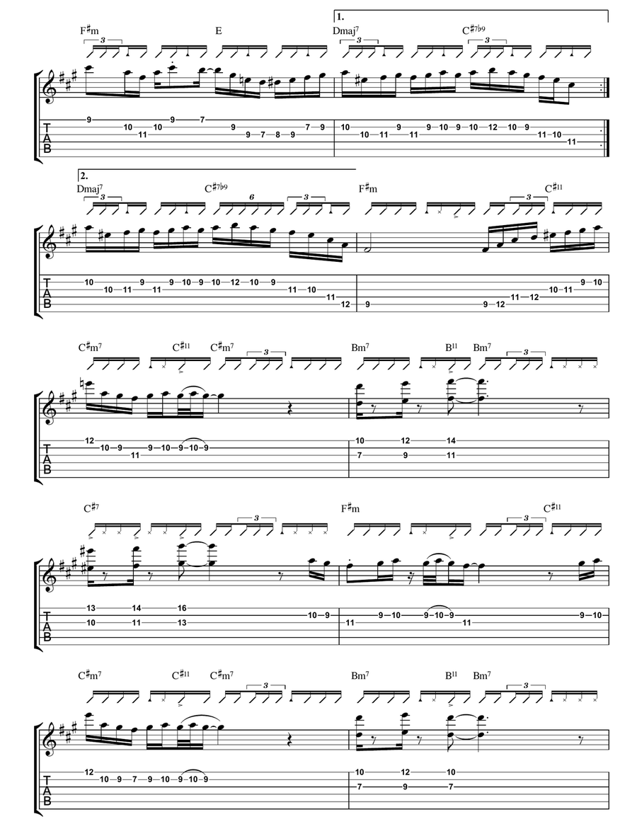 Ixtapa Ixtapa Acoustic Guitar scores gallery preview page 2