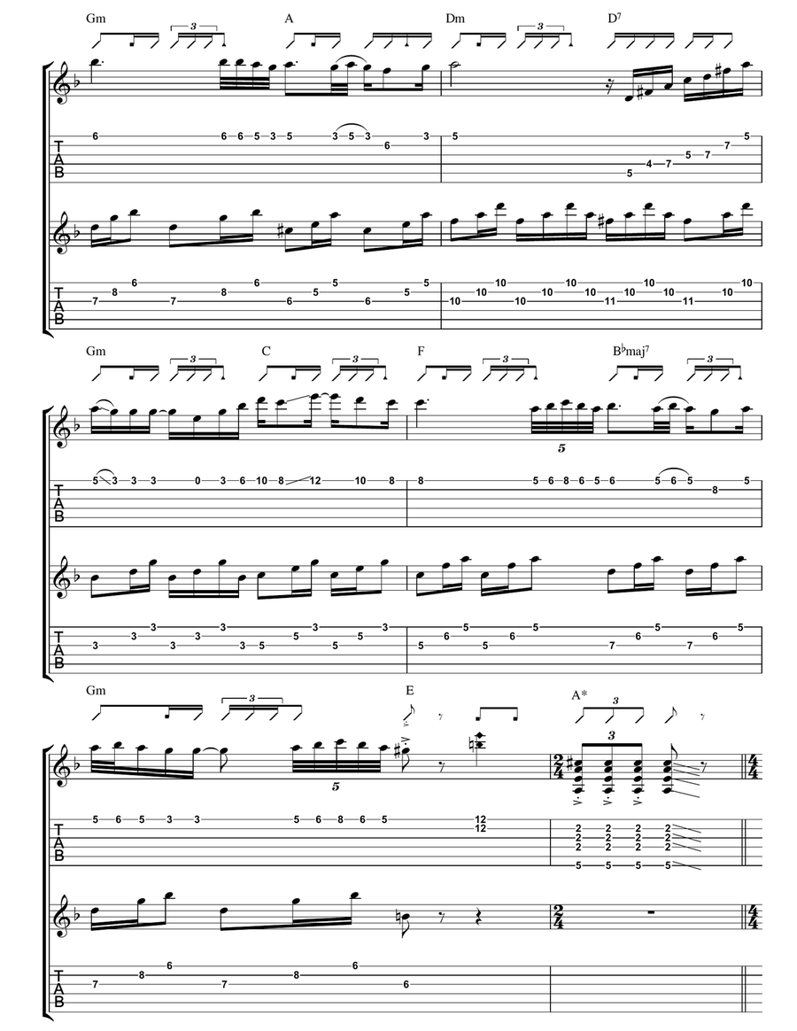 PPA PPA Acoustic Guitar scores gallery preview page 3