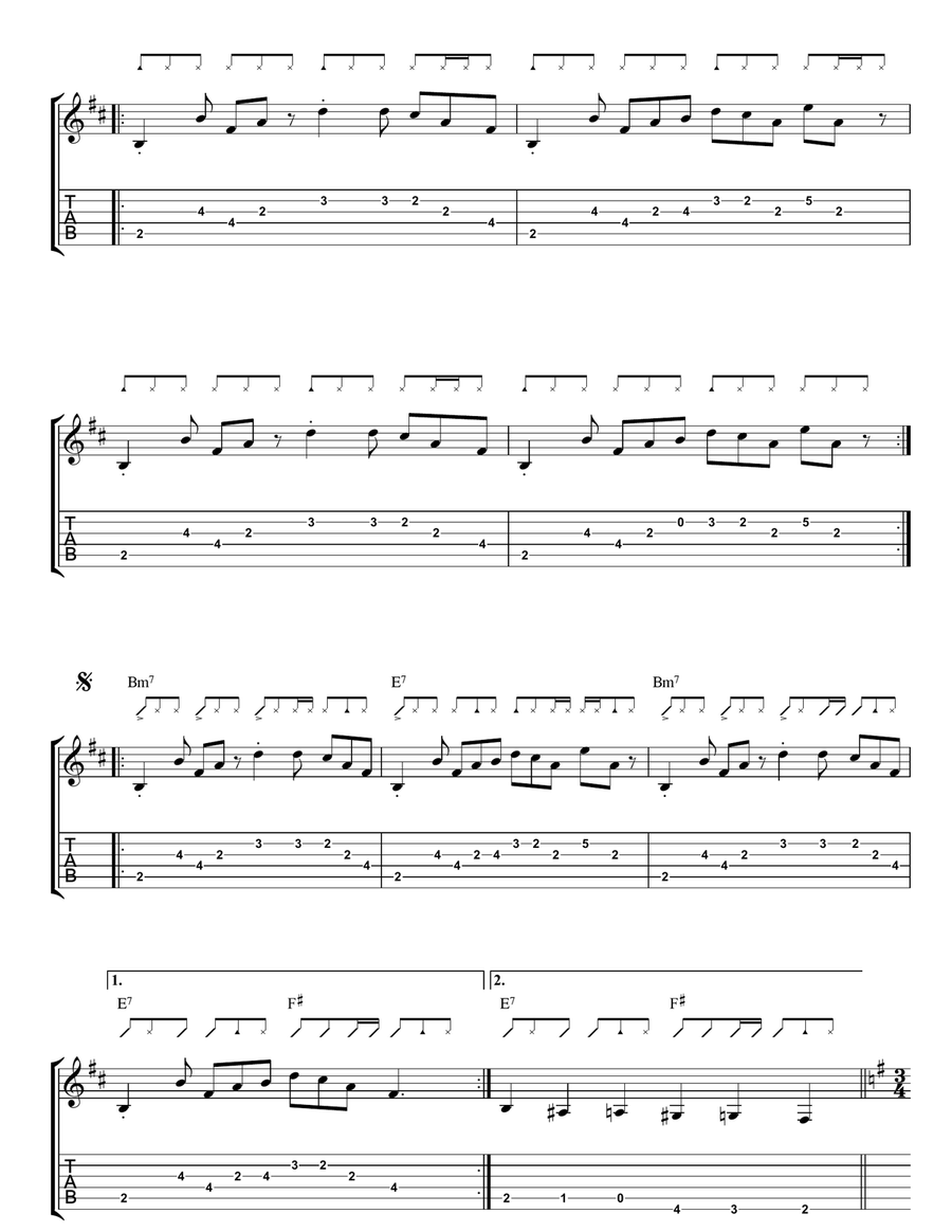 Satori Satori Acoustic Guitar scores gallery preview page 2