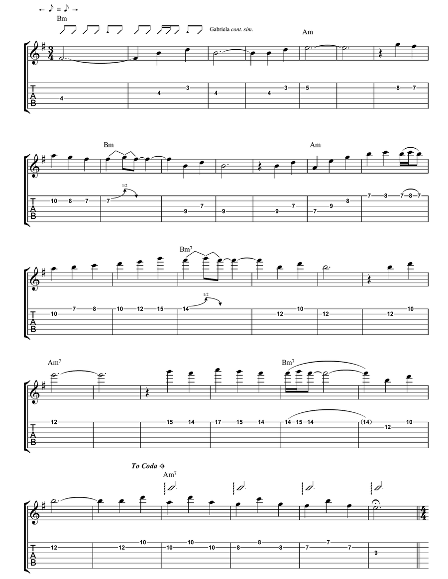 Satori Satori Acoustic Guitar scores gallery preview page 3