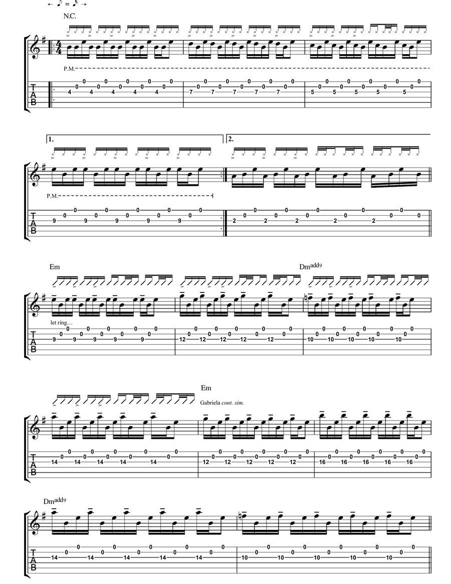 Satori Satori Acoustic Guitar scores gallery preview page 4
