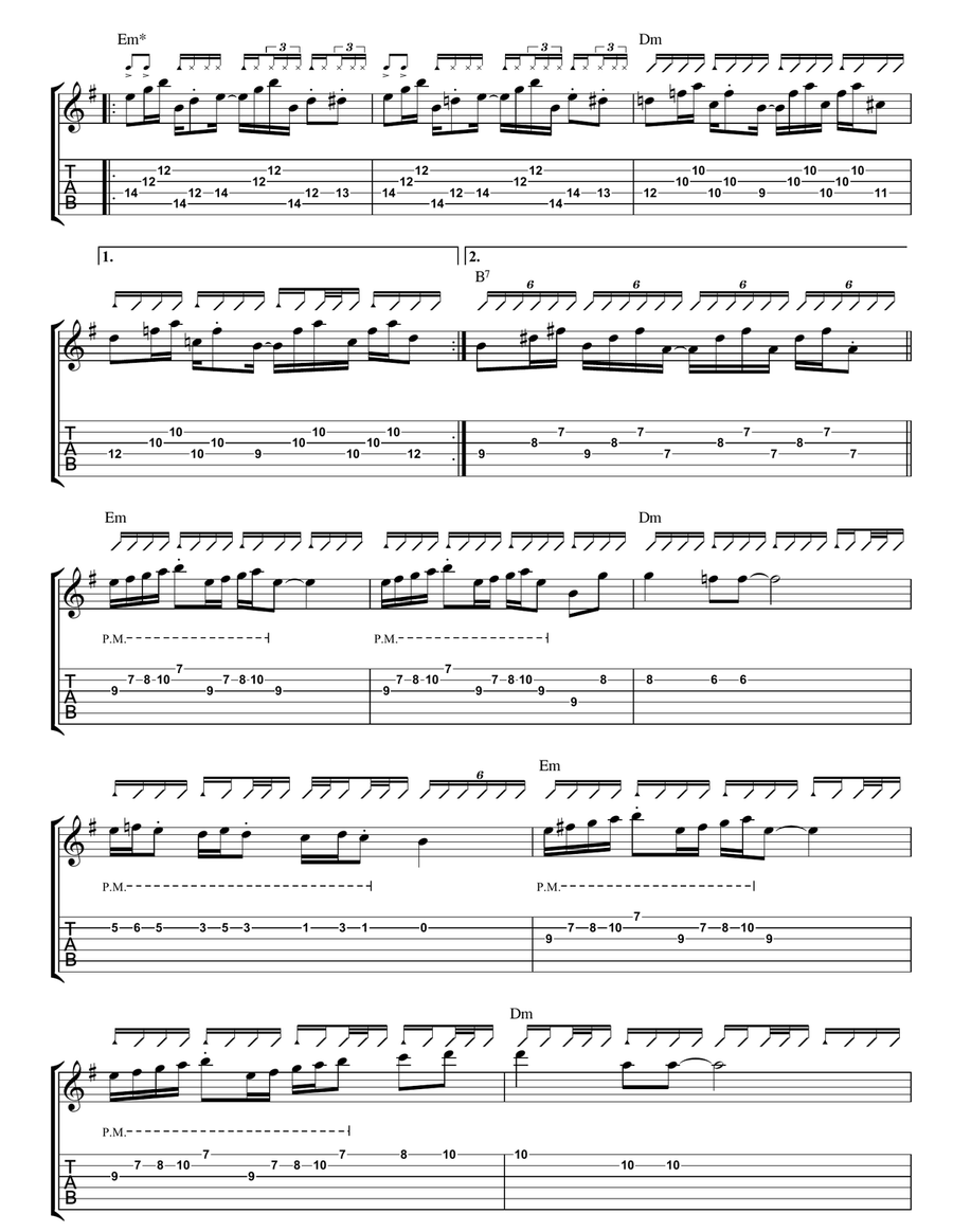 Satori Satori Acoustic Guitar scores gallery preview page 5